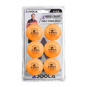 JOOLA Tischtennisball Rossi Champ*** 40+ 6er